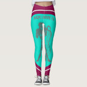 Aquarius-Leggings Leggings (Voorkant)