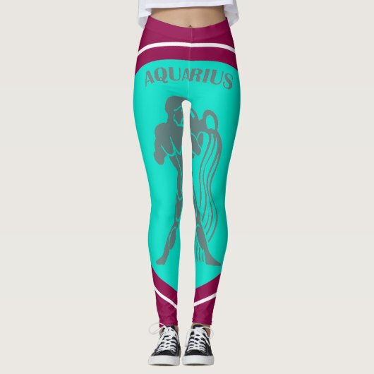 Aquarius-Leggings Leggings (Voorkant)