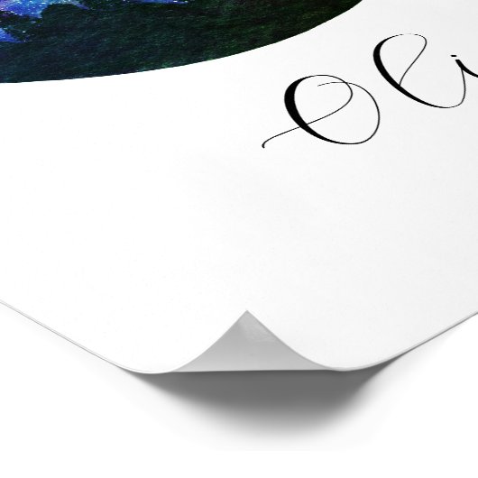 Aquarius Libra Personalized Couples Horoscope Poster (Hoek)