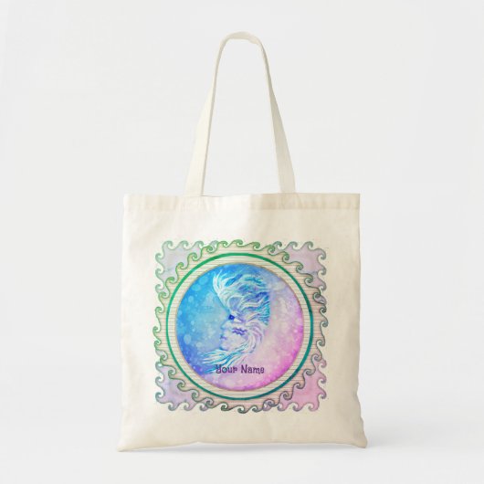 Aquarius Maan Vrouw  Tote Bag (Voorkant)
