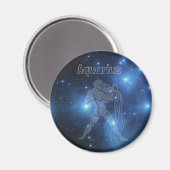 Aquarius Magneet (Voorkant / Achterkant)