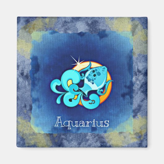 Aquarius Magneet (Voorkant)