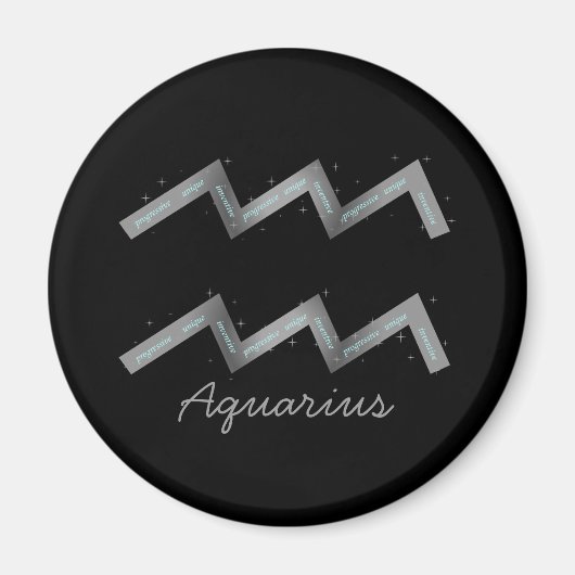 Aquarius Magnet (Voorkant)