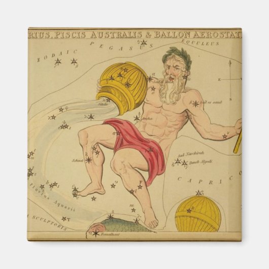 Aquarius Magnet (Voorkant)