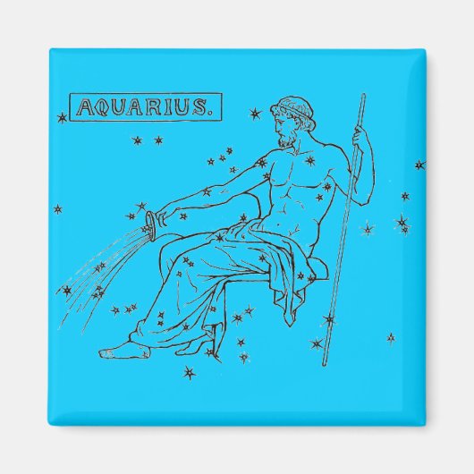 Aquarius Magnet (Voorkant)