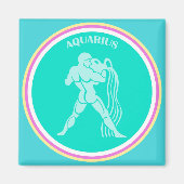 Aquarius Magnet (Voorkant)