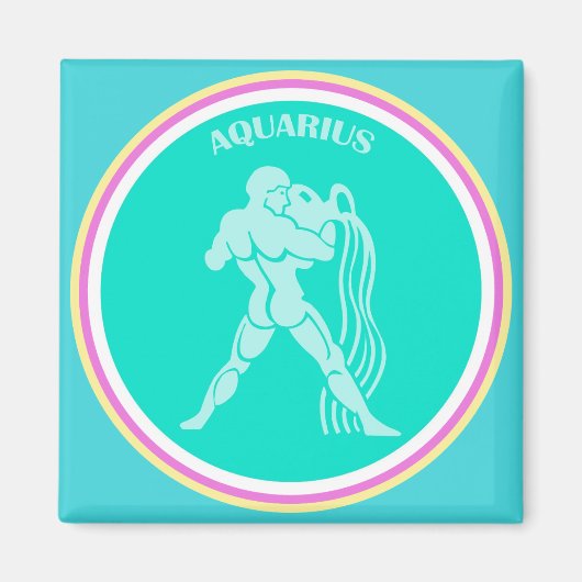 Aquarius Magnet (Voorkant)