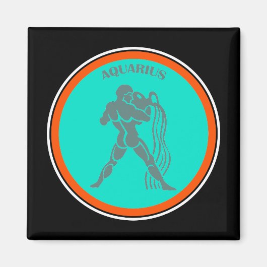 Aquarius Magnet (Voorkant)