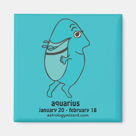 Aquarius Magnet (Voorkant)