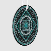 Aquarius Mandala Acryl Ornament (voorkant)