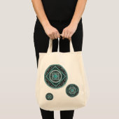 Aquarius Mandala Canvas tas (Voorkant (product))