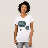 Aquarius Mandala Dames Licht Shirt (Voorkant volledig)