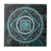 Aquarius Mandala Tegel Tegeltje (Voorkant)