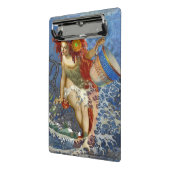 Aquarius Mermaid Gothic Blue Art Mini Klembord (Angled2)