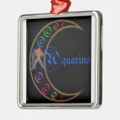 Aquarius Metalen Ornament (Links)