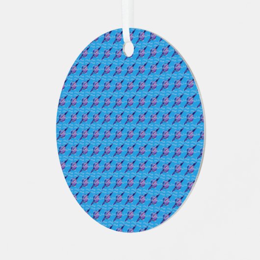 Aquarius Metalen Ornament (Voorkant links)