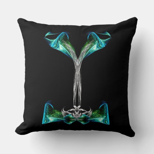 Aquarius – Minimalist Zodiac Decorative Pillow Kussen (Voorkant)