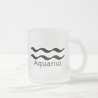 Aquarius-Mok Matglas Koffiemok
