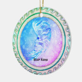 Aquarius Moon Woman ornament (Links)