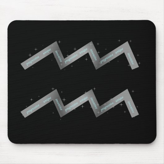 Aquarius Mousepad Muismat (Voorkant)