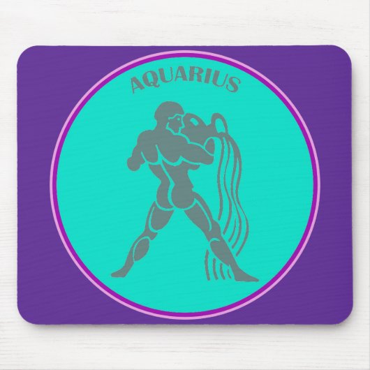 Aquarius Mousepad Muismat (Voorkant)