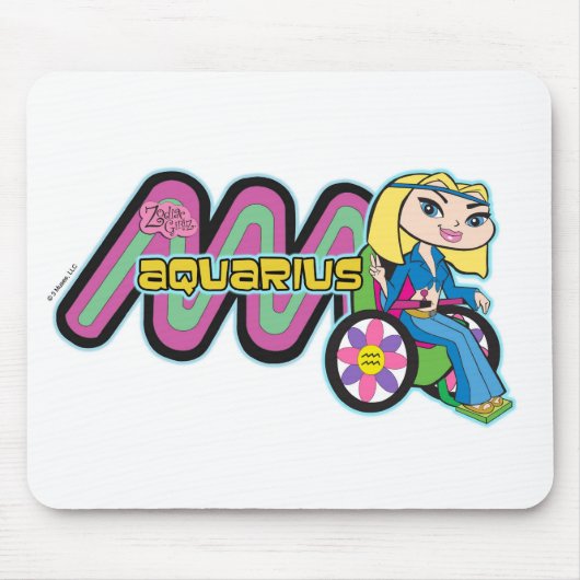 Aquarius Mousepad Muismat (Voorkant)
