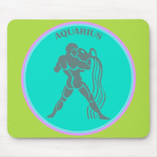 Aquarius Mousepad Muismat (Voorkant)
