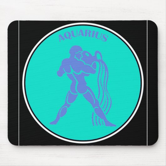 Aquarius Mousepad Muismat (Voorkant)