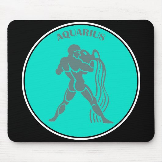 Aquarius Mousepad Muismat (Voorkant)
