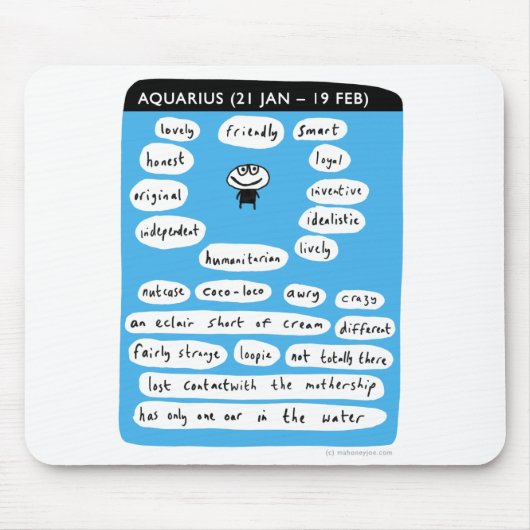 aquarius muismat (Voorkant)