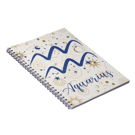 Aquarius Notitieboek (Rechterzijde)