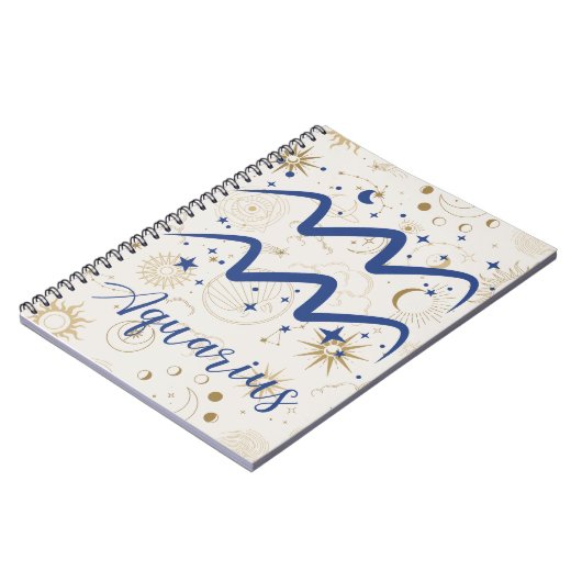 Aquarius Notitieboek (Linkerzijde)