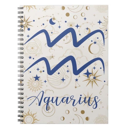 Aquarius Notitieboek (Voorkant)