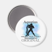 Aquarius over jou magneet (Voorkant / Achterkant)