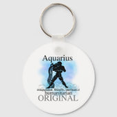 Aquarius over jou sleutelhanger (Voorkant)