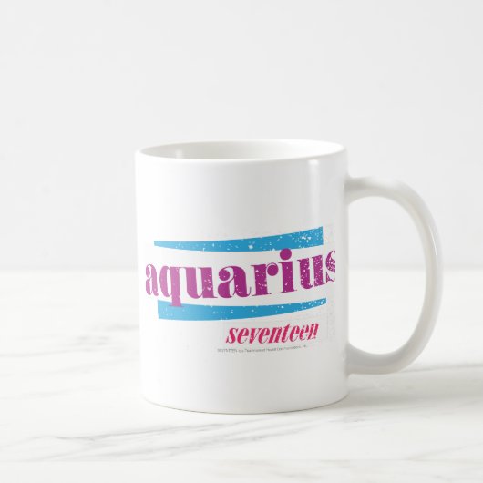 Aquarius Paars Koffiemok (Rechts)