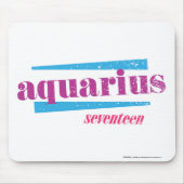 Aquarius Paars Muismat (Voorkant)
