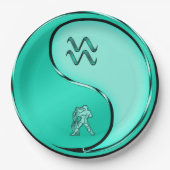 Aquarius Papieren Bordje (Voorkant)