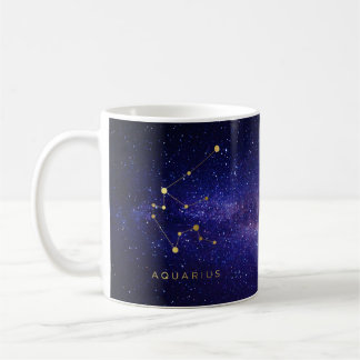 Aquarius Personalized Mug Birthday Gift Koffiemok