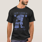 Aquarius Planet Uranus Element Air 3 T-shirt (Voorkant)