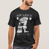 Aquarius Planet Uranus Element Air 5 T-shirt (Voorkant)