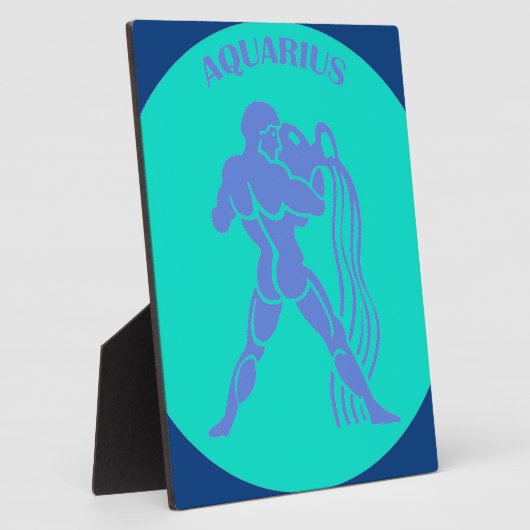 Aquarius Plaque Fotoplaat (Zijkant)
