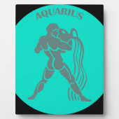 Aquarius Plaque Fotoplaat (Voorkant)