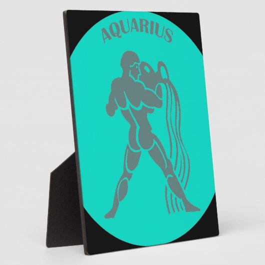 Aquarius Plaque Fotoplaat (Zijkant)