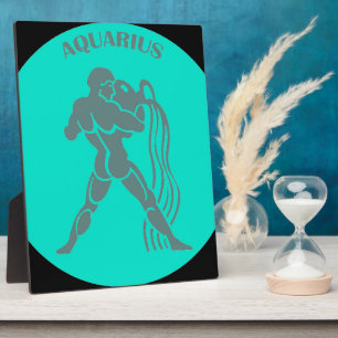 Aquarius Plaque Fotoplaat
