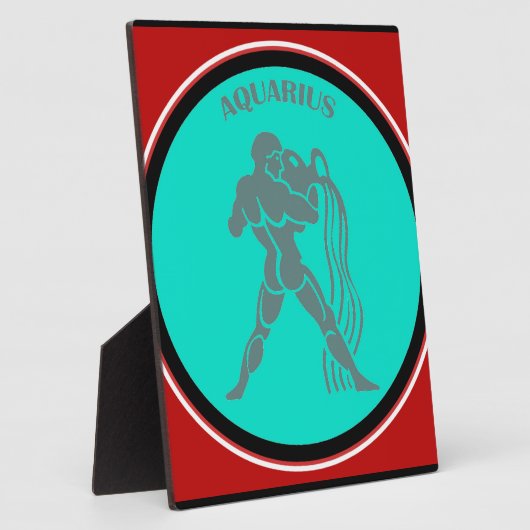 Aquarius Plaque Fotoplaat (Zijkant)