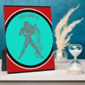 Aquarius Plaque Fotoplaat (Zijkant)