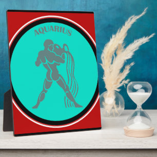 Aquarius Plaque Fotoplaat
