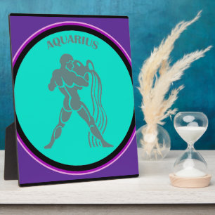 Aquarius Plaque Fotoplaat