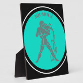 Aquarius Plaque Fotoplaat (Zijkant)